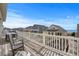 Relaxing covered patio with comfortable seating and neighborhood views at 436 E Third St., Ocean Isle Beach, NC 28469