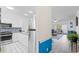 Modern kitchen featuring granite countertops, stainless steel appliances, and white cabinetry at 4787 Wild Iris Dr. # 203, Myrtle Beach, SC 29577