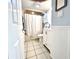 Bathroom includes a shower, toilet, and vanity with white cabinets, and chrome accessories at 5523 North Ocean Blvd. # 2112, Myrtle Beach, SC 29577