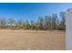 Expansive backyard features newly planted trees and a wide open lawn, offering ample space for outdoor activities at 587 Harrison Mill St. # 587, Myrtle Beach, SC 29579