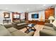 Relaxing living room with comfortable seating and elegant decor at 9100 Sw Fountain St., Calabash, NC 28467