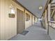 Exterior hallway features unit number and view of complex at 9501 Shore Dr. # D-132, Myrtle Beach, SC 29572