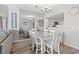 Bright dining room with a large table, ample seating, and mirrored wall at 101 Ocean Creek Dr. # Mm-5, Myrtle Beach, SC 29572