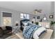 This main bedroom features ample space and a ceiling fan at 110 Horizon River Dr. # I-2, Myrtle Beach, SC 29588