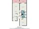 Detailed floor plan showcasing the layout, dimensions, and flow of a thoughtfully designed living space at 1581 S Waccamaw Dr. # 402, Garden City Beach, SC 29576