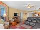 Comfortable living area featuring stylish decor and abundant natural light at 1706 S Ocean Blvd. # 1001, North Myrtle Beach, SC 29582