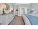 Bedroom with carpet, white trim, and a white dresser at 2005 Silver Island Way, Murrells Inlet, SC 29576