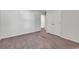 Bedroom includes carpet flooring, a double door closet, and neutral paint at 205 Kinross Ct., Little River, SC 29566