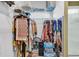 Walk-in closet providing ample storage space at 223 Obi Lane, Surfside Beach, SC 29575