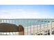 Enjoy breathtaking ocean views from this condo's private balcony with comfortable seating at 2700 N Ocean Blvd. # 1053, Myrtle Beach, SC 29577
