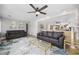 Open living room layout with comfortable sofas and hardwood floors at 401 25Th Ave. S, North Myrtle Beach, SC 29582