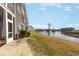 Scenic view of the pond behind the condos on the property at 4503 W Harbour Ct. # S-6, Little River, SC 29566