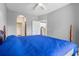 Main bedroom showing bed, entry to en-suite bathroom and closet at 4503 W Harbour Ct. # S-6, Little River, SC 29566