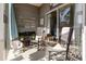 Inviting porch with rocking chairs, license plate art, and cozy decor at 4503 W Harbour Ct. # S-6, Little River, SC 29566
