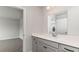 Bathroom with vanity featuring a white countertop and storage at 515 Haven View Way, Murrells Inlet, SC 29576