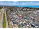 Neighborhood aerial shot, highlighting its proximity to the beach and local thoroughfare at 6001 - 8008 S Kings Hwy., Myrtle Beach, SC 29575