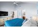 Spacious main bedroom with access to a private bathroom and direct views of the kitchen at 6001 - 8008 S Kings Hwy., Myrtle Beach, SC 29575