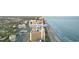 Aerial view of beachfront condos along the beautiful coastline at 7100 North Ocean Blvd at 7100 N Ocean Blvd. # 221, Myrtle Beach, SC 29572