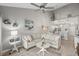 Inviting living room featuring a comfortable sectional sofa, stylish decor, and an open layout at 712 Painted Bunting Dr. # B, Murrells Inlet, SC 29576