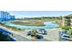Beautiful aerial view of the waterway and complex at 9501 Shore Dr. # D-337, Myrtle Beach, SC 29572