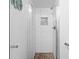 Contemporary shower with white subway tile and modern fixtures at 9661 Shore Dr. # B-22, Myrtle Beach, SC 29572