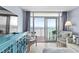 Cozy living area boasts balcony access and gorgeous ocean views at 2007 S Ocean Blvd. # 2006, Myrtle Beach, SC 29577