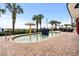 Inviting outdoor pool area with splash features at 2007 S Ocean Blvd. # 2006, Myrtle Beach, SC 29577