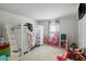bedroom showcasing a bunk bed with toys and neutral carpet at 2652 Ellesmere Circle, Myrtle Beach, SC 29579