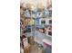 Spacious pantry with ample shelving for organized food storage at 2652 Ellesmere Circle, Myrtle Beach, SC 29579