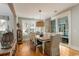 Elegant dining room with wood floors and lots of natural light at 405 Banyan Place, North Myrtle Beach, SC 29582