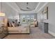 The main bedroom provides great natural light, neutral color palette and ample space for furnishings at 410 44Th Ave. N, Myrtle Beach, SC 29577