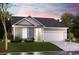 Charming single-story home with lush landscaping and a well-manicured lawn at 5419 Shelly Lynn Dr., Myrtle Beach, SC 29579