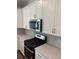 Modern kitchen featuring white cabinets, stainless steel appliances, and sleek countertops at 5419 Shelly Lynn Dr., Myrtle Beach, SC 29579