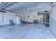 Well-organized garage with ample storage space, appliances, and epoxy flooring for a clean, functional area at 544 Fox Chase Dr., Conway, SC 29527