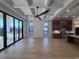 View of a bright, open living area with modern fixtures and hardwood flooring at 5515 Porcher Ave., Myrtle Beach, SC 29577