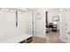 Inviting hallway with coat rack and an office in the background at 585 Haven View Way, Murrells Inlet, SC 29576