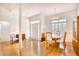 Dining room with hardwood flooring and bright natural light at 664 Pamlico Ct., Myrtle Beach, SC 29588