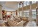 Bright and airy living room with high ceilings, large windows, and comfortable seating at 707 Compass Pointe Dr, North Myrtle Beach, SC 29582