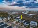 Aerial view showcasing the homes in the community with amazing marsh views at 1004 Marsh View Dr., North Myrtle Beach, SC 29582