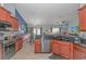 Modern kitchen showcasing granite countertops, stainless steel appliances, and seamless integration with living spaces at 110 Echaw Dr., Conway, SC 29526