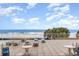 Lounge chairs placed near the beach with views of the beautiful ocean at 1105 S Ocean Blvd. # 220, Myrtle Beach, SC 29577