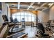 A well-equipped fitness center with treadmills, elliptical machines, and free weights at 1105 S Ocean Blvd. # 220, Myrtle Beach, SC 29577