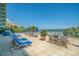 A pool deck features lounge chairs and views of the ocean at 1105 S Ocean Blvd. # 220, Myrtle Beach, SC 29577