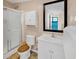 Bathroom featuring a shower stall, and vanity at 111 S Poplar Dr., Surfside Beach, SC 29575
