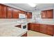 Well-equipped kitchen featuring granite countertops, stainless steel appliances, and ample cabinet space at 125 Dayglow Dr., Loris, SC 29569