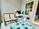 Cozy porch featuring a bench, decor, and a view of the outdoors at 1651 Fairforest Ct., Conway, SC 29526