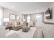 Bright living room showcasing a comfortable seating arrangement and modern decor at 2333 Elowen Ln. # 10B, Longs, SC 29568