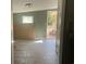 View of room with green walls, new flooring and a view of the exterior at 237 Charles Rd., Marion, SC 29571