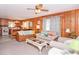 Inviting living room with kitchen view, offering a comfortable and connected living space at 2602 Perrin Dr., North Myrtle Beach, SC 29582