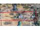 Aerial view of the property showcasing the home and surrounding land at 2945 Old Railroad Rd., Conway, SC 29527